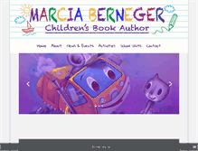 Tablet Screenshot of marciaberneger.com